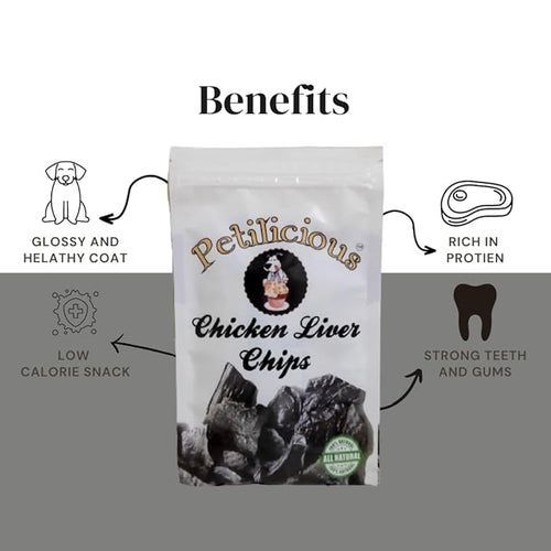 Chicken Liver Chips (100g)